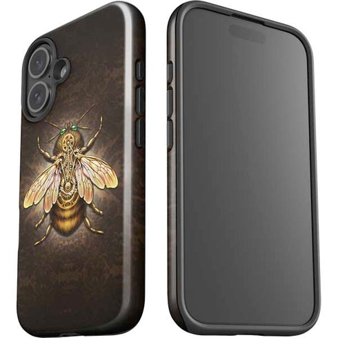 Steampunk Bee by Brigid Ashwood iPhone 16 Impact Case