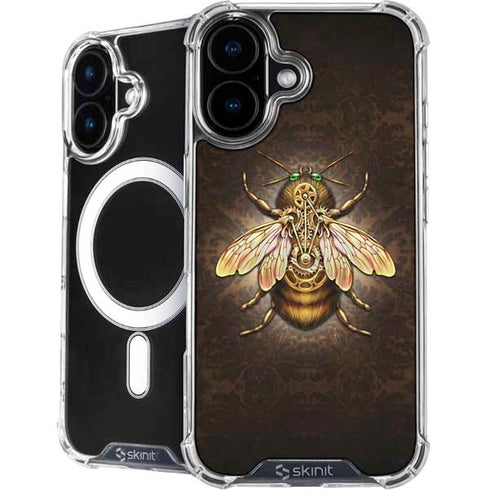 Steampunk Bee by Brigid Ashwood iPhone 16 Plus MagSafe Case