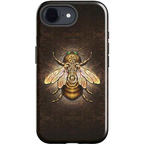 Steampunk Bee by Brigid Ashwood iPhone 16e Impact Case