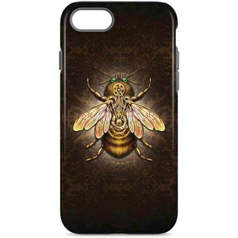 Steampunk Bee by Brigid Ashwood iPhone Cases