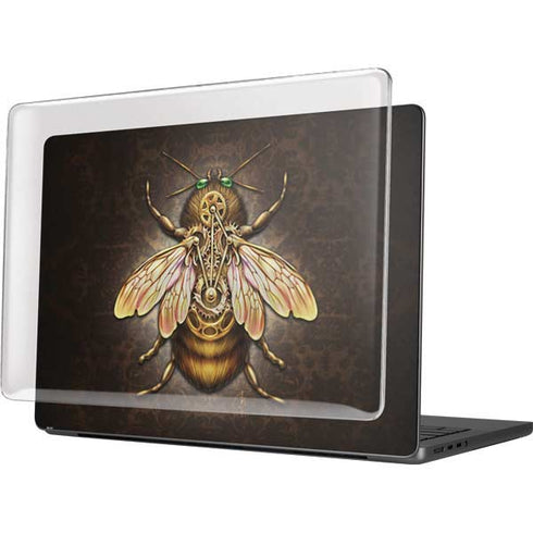 Steampunk Bee by Brigid Ashwood MacBook Pro 14in (2021-24) Case plus Skin