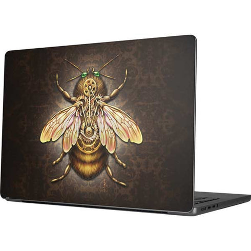 Steampunk Bee by Brigid Ashwood Apple MacBook Pro 14-inch Skin
