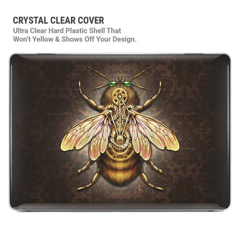 Steampunk Bee by Brigid Ashwood MacBook Cases