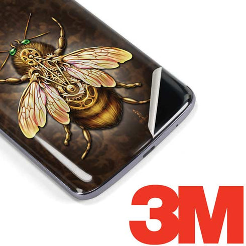 Steampunk Bee by Brigid Ashwood Moto E5 Plus Skin