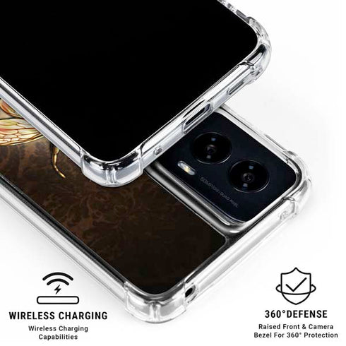 Steampunk Bee by Brigid Ashwood Moto G Power 5G (2024) Clear Case