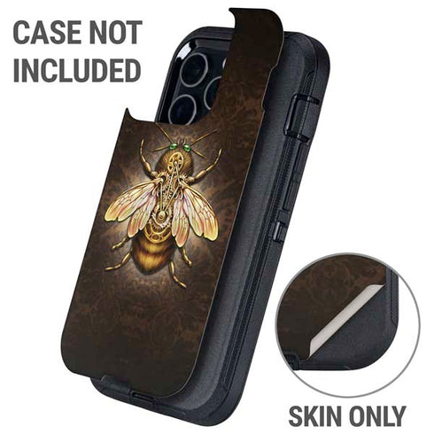 Steampunk Bee by Brigid Ashwood Otterbox Defender iPhone Skin