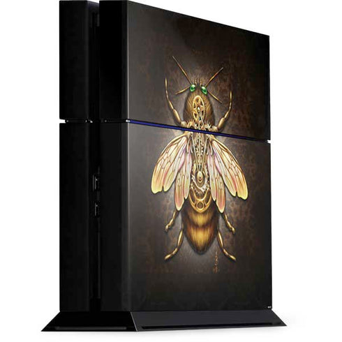 Steampunk Bee by Brigid Ashwood PlayStation PS4 Skins