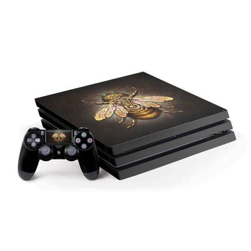 Steampunk Bee by Brigid Ashwood PlayStation PS4 Skins