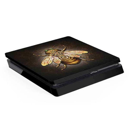 Steampunk Bee by Brigid Ashwood PS4 Slim Skin