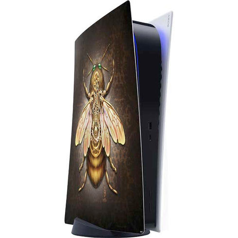 Steampunk Bee by Brigid Ashwood PlayStation PS5 Skins