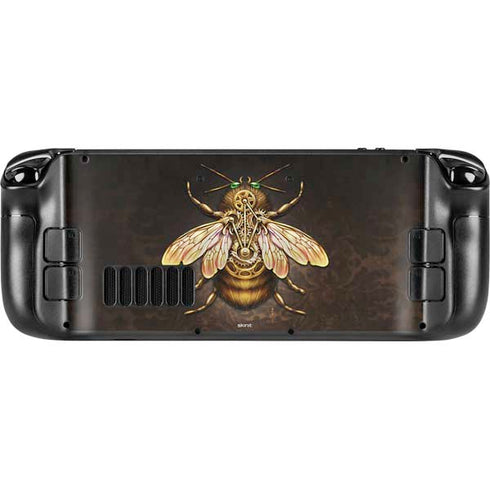 Brigid Ashwood Steampunk Bee Steam Deck Handheld Gaming Computer Skin