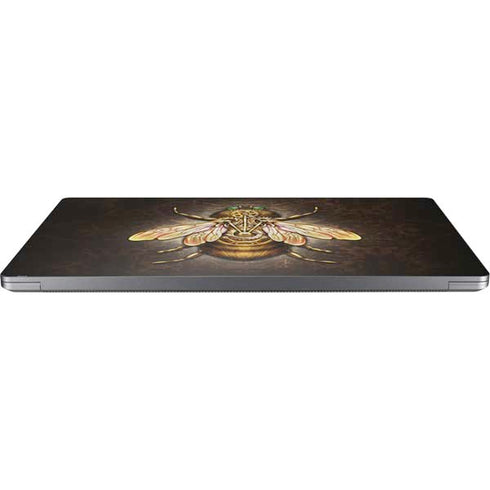Steampunk Bee by Brigid Ashwood Laptop Skins