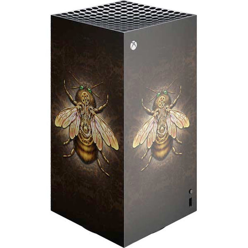 Steampunk Bee by Brigid Ashwood XBox Series X Digital Edition Console Skin
