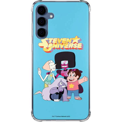 Cartoon Network Steven Universe Steven Universe Characters Galaxy A35 5G Clear Case