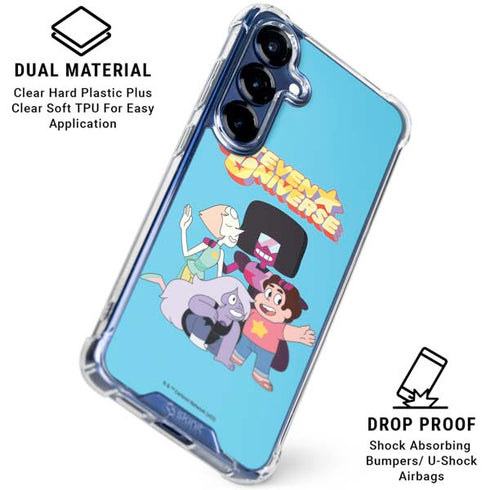 Cartoon Network Steven Universe Steven Universe Characters Galaxy S25 FE Clear Case