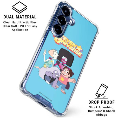 Cartoon Network Steven Universe Steven Universe Characters Galaxy S25 Plus Clear Case