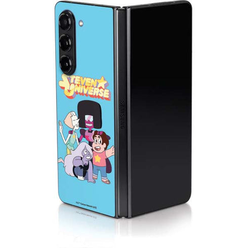 Cartoon Network Steven Universe Steven Universe Characters Galaxy Z Fold5 5G Skin