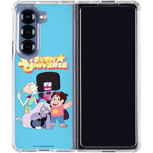 Cartoon Network Steven Universe Steven Universe Characters Galaxy Z Fold7 Clear Case