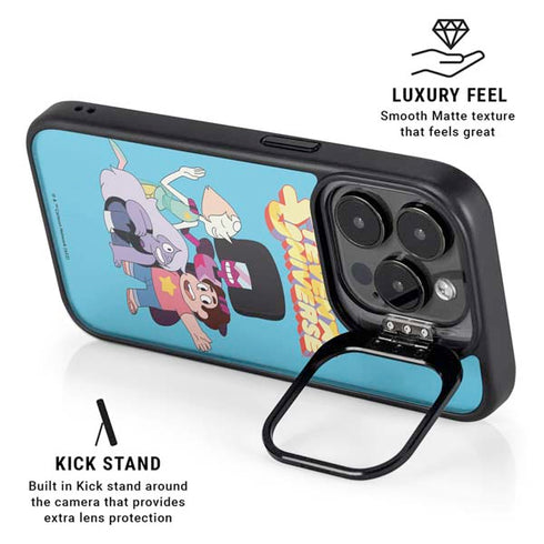 Cartoon Network Steven Universe Steven Universe Characters iPhone 15 Pro Kickstand Case
