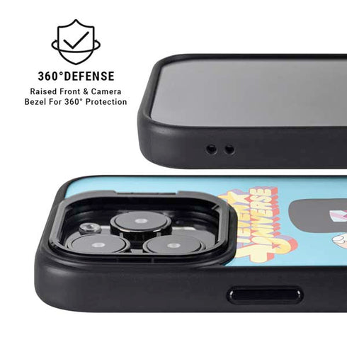 Cartoon Network Steven Universe Steven Universe Characters iPhone 15 Pro Max Kickstand Case