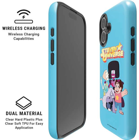 Cartoon Network Steven Universe Steven Universe Characters iPhone 16 Magsafe Impact Case