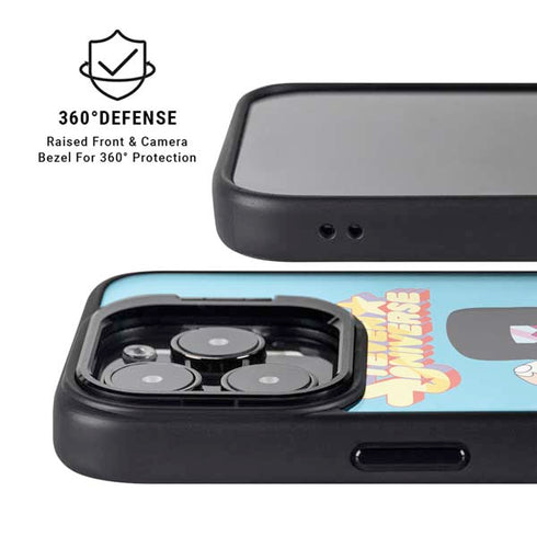 Cartoon Network Steven Universe Steven Universe Characters iPhone 16 Pro Kickstand Case