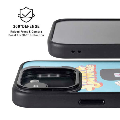 Cartoon Network Steven Universe Steven Universe Characters iPhone 16e Kickstand Case