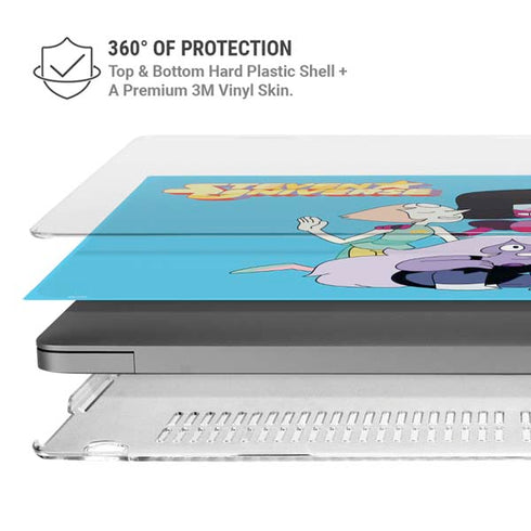 Cartoon Network Steven Universe Steven Universe Characters MacBook Pro 14in (2021-24) Case plus Skin