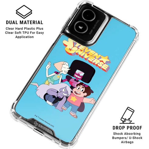 Cartoon Network Steven Universe Steven Universe Characters Moto G Power 5G (2024) Clear Case