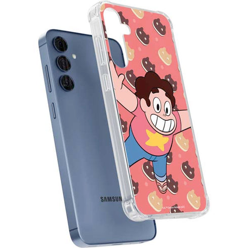 Cartoon Network Steven Universe Steven Universe Free Falling Galaxy A35 5G Clear Case