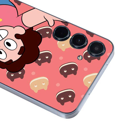 Cartoon Network Steven Universe Steven Universe Free Falling Galaxy A35 5G Skin