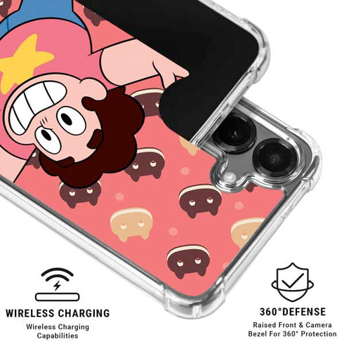 Cartoon Network Steven Universe Steven Universe Free Falling Galaxy S26 Plus Clear Case