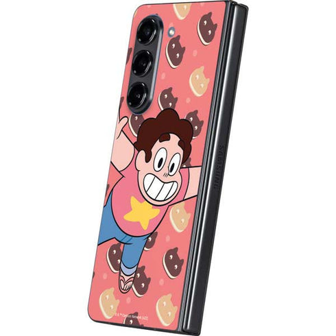 Cartoon Network Steven Universe Steven Universe Free Falling Galaxy Z Fold5 5G Skin