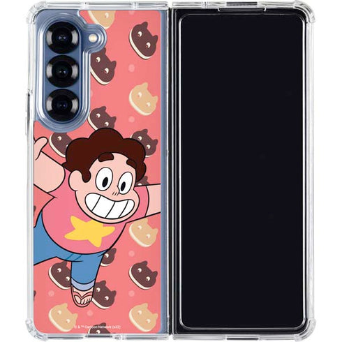 Cartoon Network Steven Universe Steven Universe Free Falling Galaxy Z Fold6 Clear Case