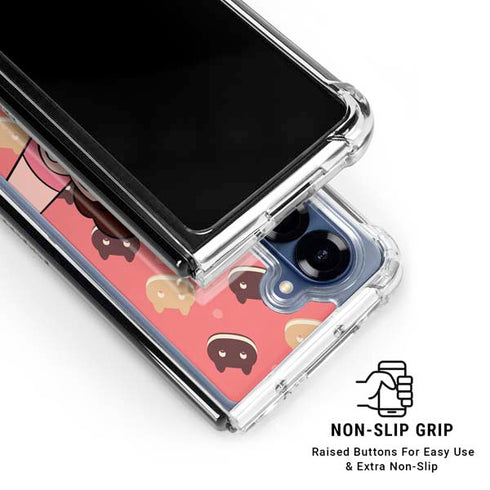 Cartoon Network Steven Universe Steven Universe Free Falling Galaxy Z Fold6 Clear Case