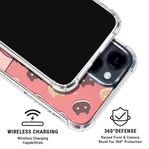 Cartoon Network Steven Universe Steven Universe Free Falling iPhone 15 Clear Case