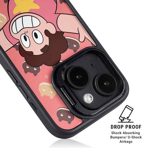 Cartoon Network Steven Universe Steven Universe Free Falling iPhone 15 Plus Kickstand Case