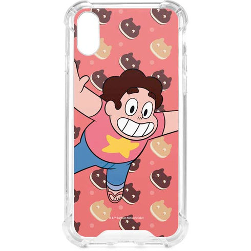 Cartoon Network Steven Universe Steven Universe Free Falling iPhone XS Clear Case