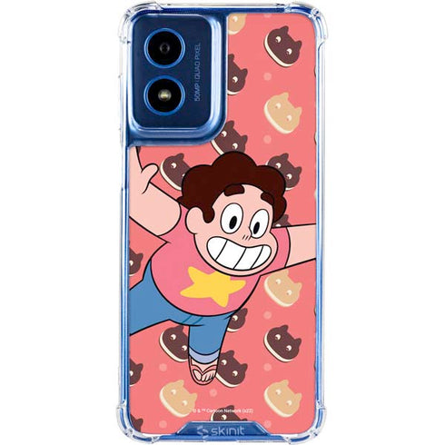 Cartoon Network Steven Universe Steven Universe Free Falling Moto G 5G (2024) Clear Case
