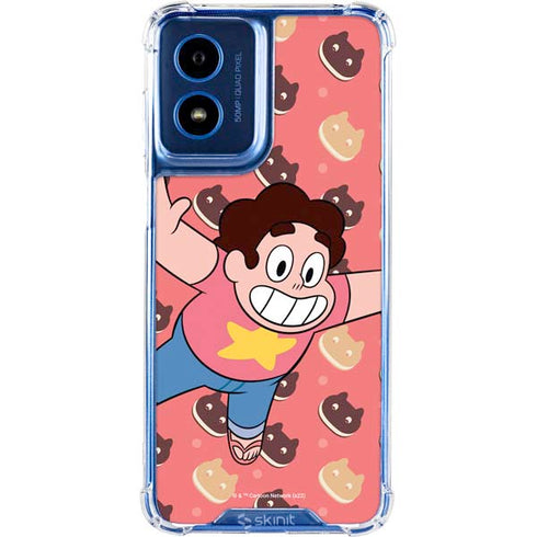 Cartoon Network Steven Universe Steven Universe Free Falling Moto G Play 4G (2024) Clear Case
