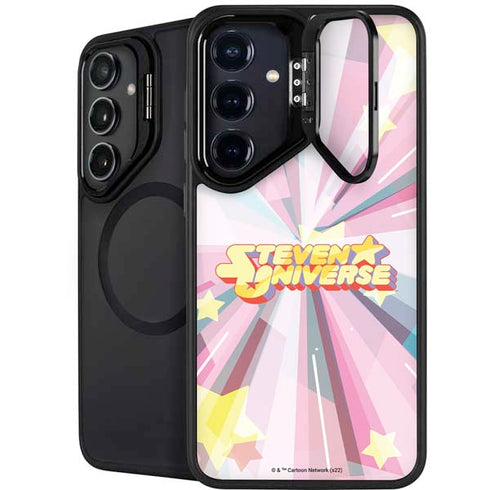 Cartoon Network Steven Universe Steven Universe Logo Galaxy S25 Kickstand Case