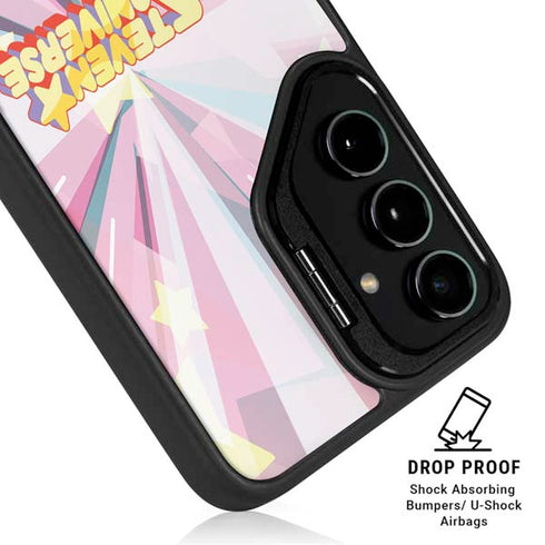 Cartoon Network Steven Universe Steven Universe Logo Galaxy S25 Kickstand Case