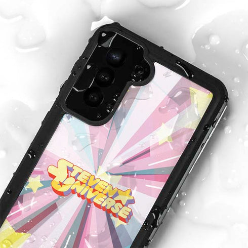 Cartoon Network Steven Universe Steven Universe Logo Galaxy S24 Plus Waterproof Case