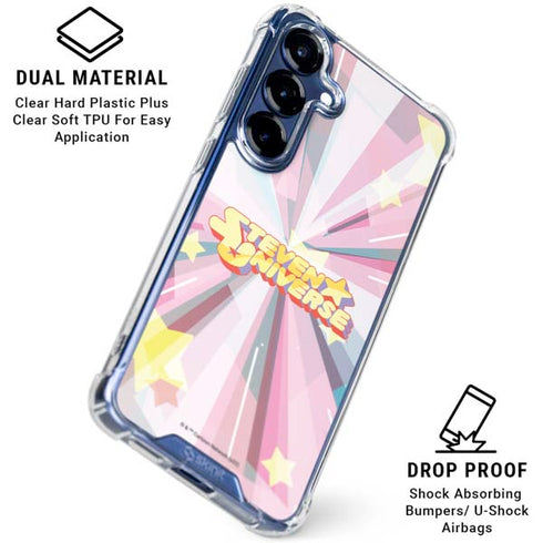 Cartoon Network Steven Universe Steven Universe Logo Galaxy S25 Plus Clear Case