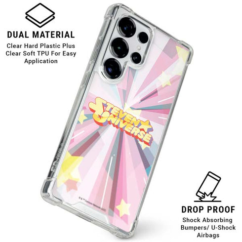 Cartoon Network Steven Universe Steven Universe Logo Galaxy S26 Ultra Clear Case