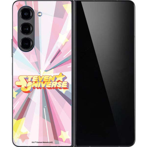 Cartoon Network Steven Universe Steven Universe Logo Galaxy Z Fold5 5G Skin