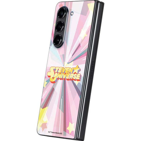 Cartoon Network Steven Universe Steven Universe Logo Galaxy Z Fold5 5G Skin