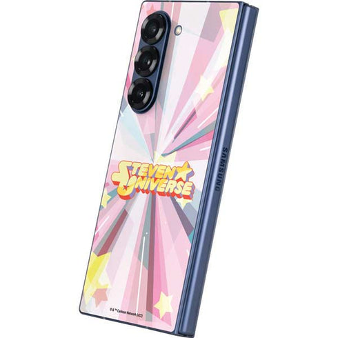 Cartoon Network Steven Universe Steven Universe Logo Galaxy Z Fold6 Skin