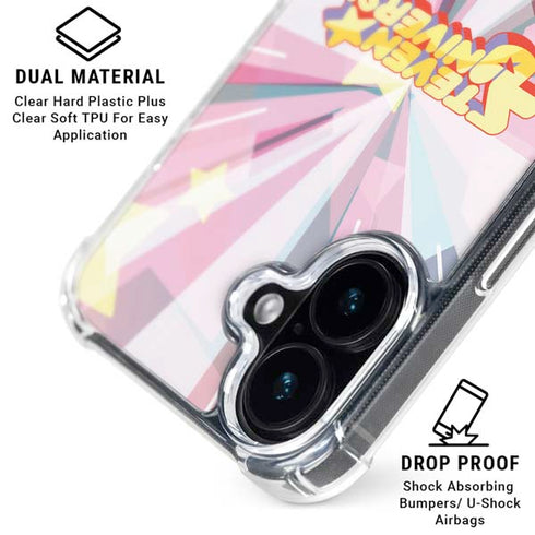 Cartoon Network Steven Universe Steven Universe Logo iPhone 16 Clear Case