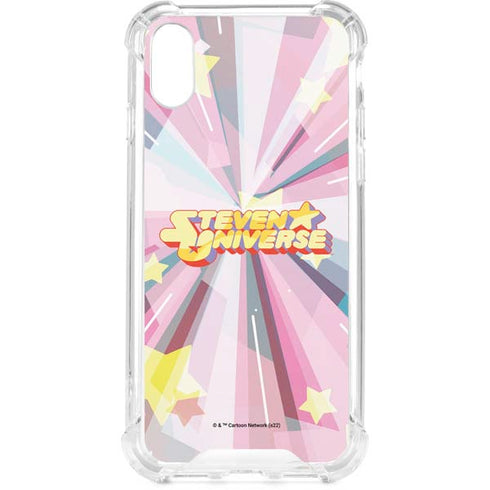 Cartoon Network Steven Universe Steven Universe Logo iPhone XS Clear Case
